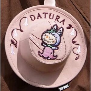 Datura Labubu Fall in the Wild bucket hat bag blind box from Pop Mart